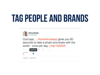 TAG People and brands
 