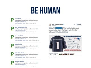 BE HUMAN
 