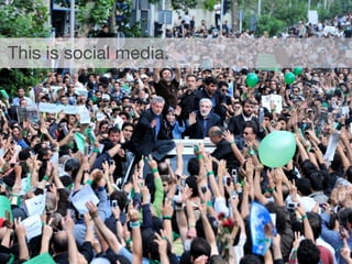 This is social media.
 