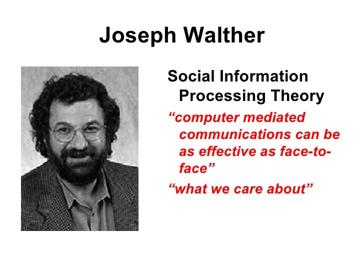 Joseph Walther Ul Ul Li Social Information Processing