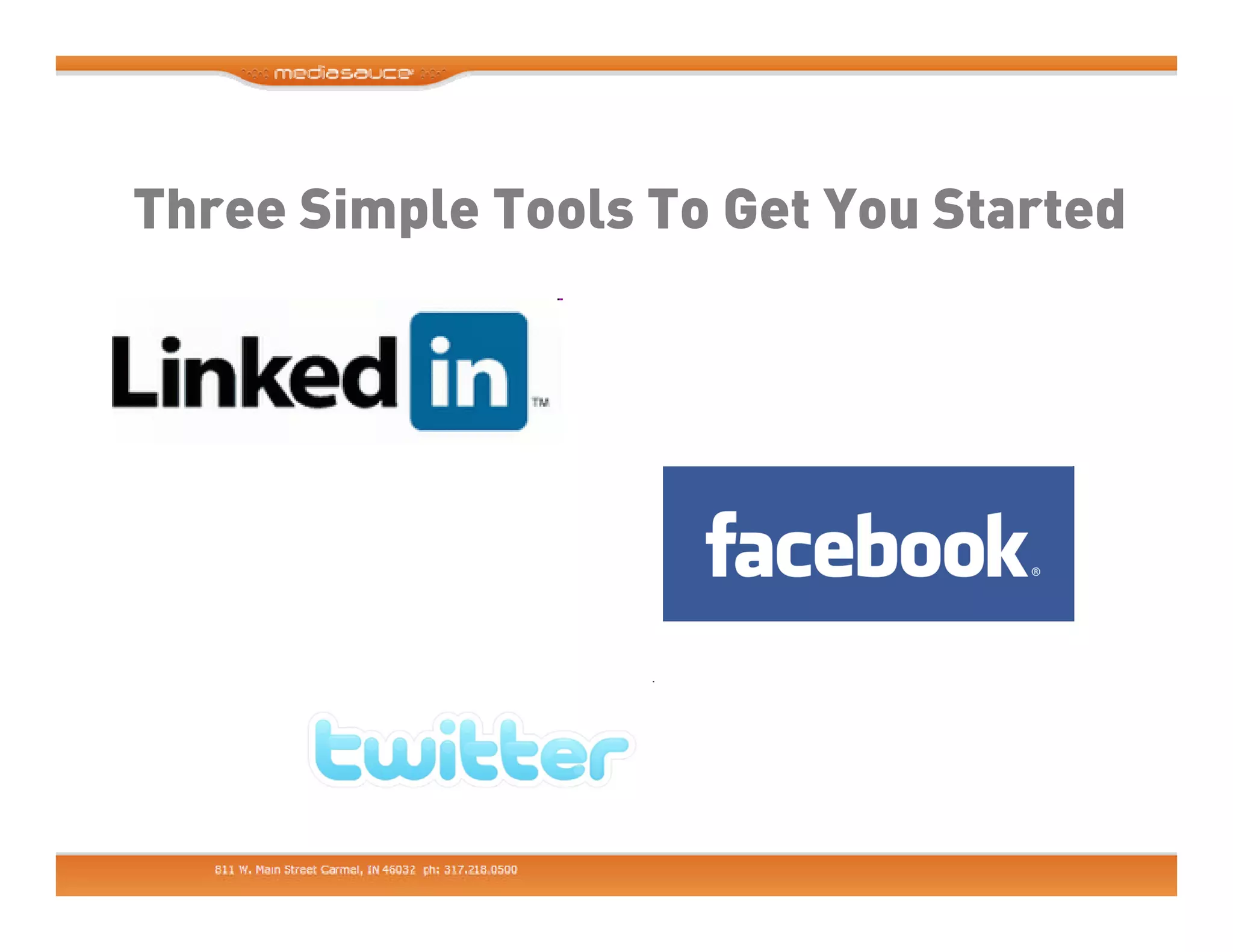 Making Business Friends - Using Linkedin, Facebook and Twitter for Business