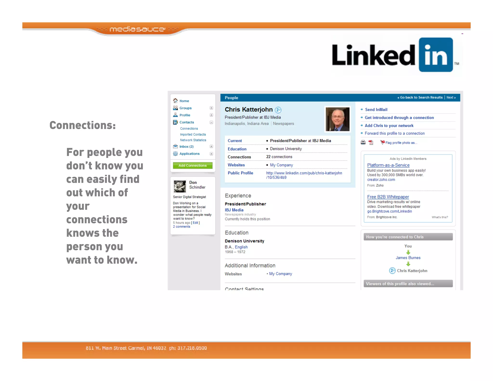 Making Business Friends - Using Linkedin, Facebook and Twitter for Business