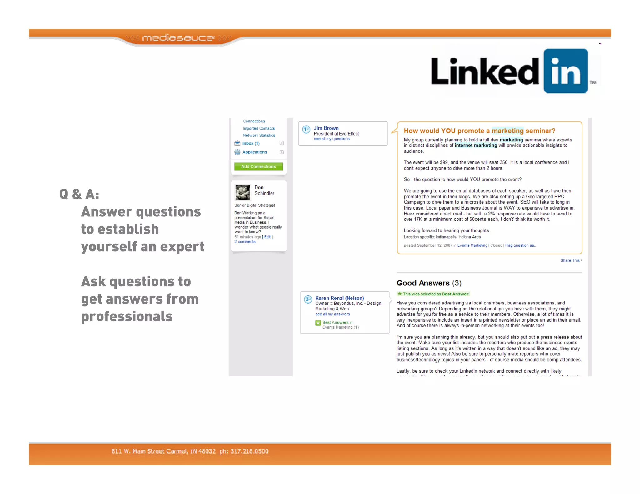 Making Business Friends - Using Linkedin, Facebook and Twitter for Business