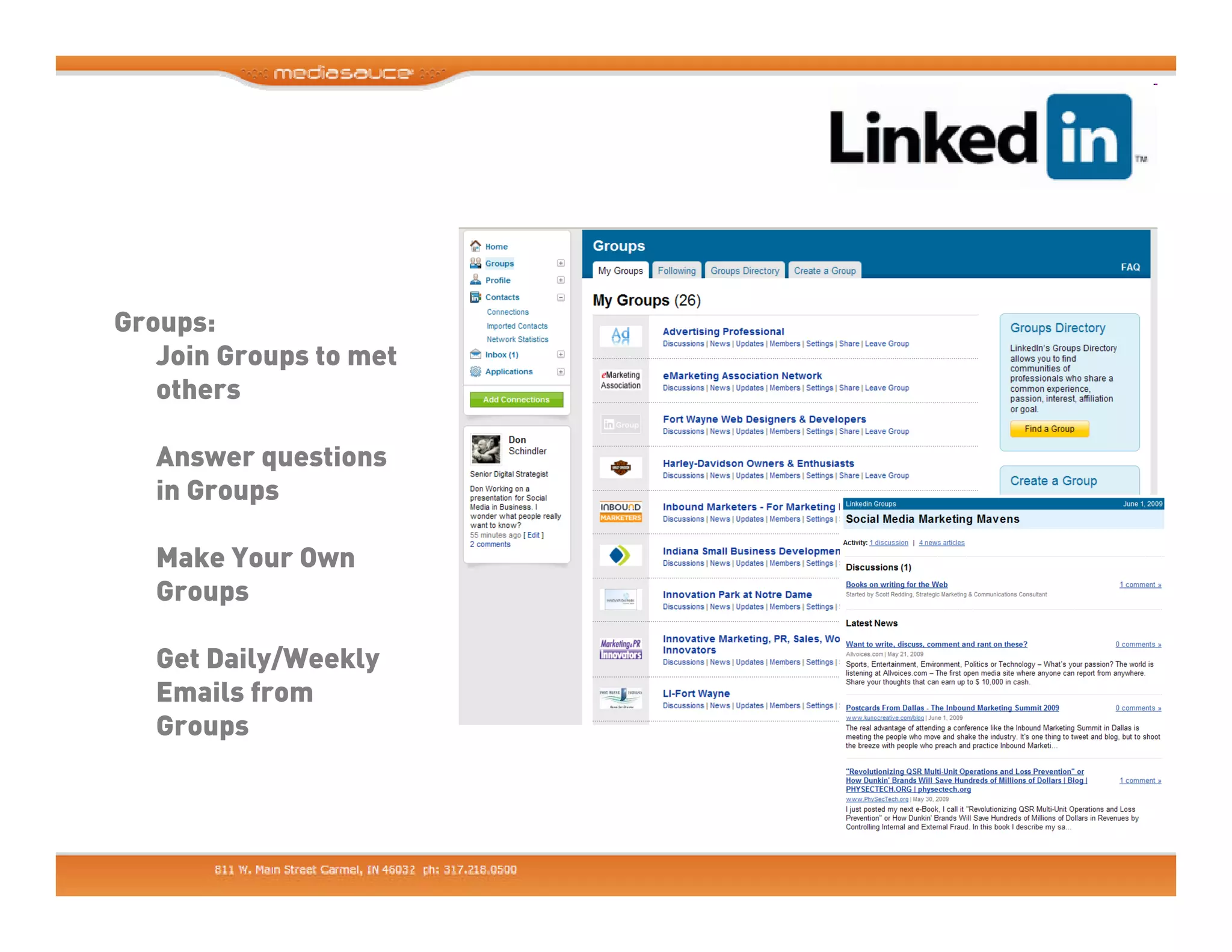 Making Business Friends - Using Linkedin, Facebook and Twitter for Business