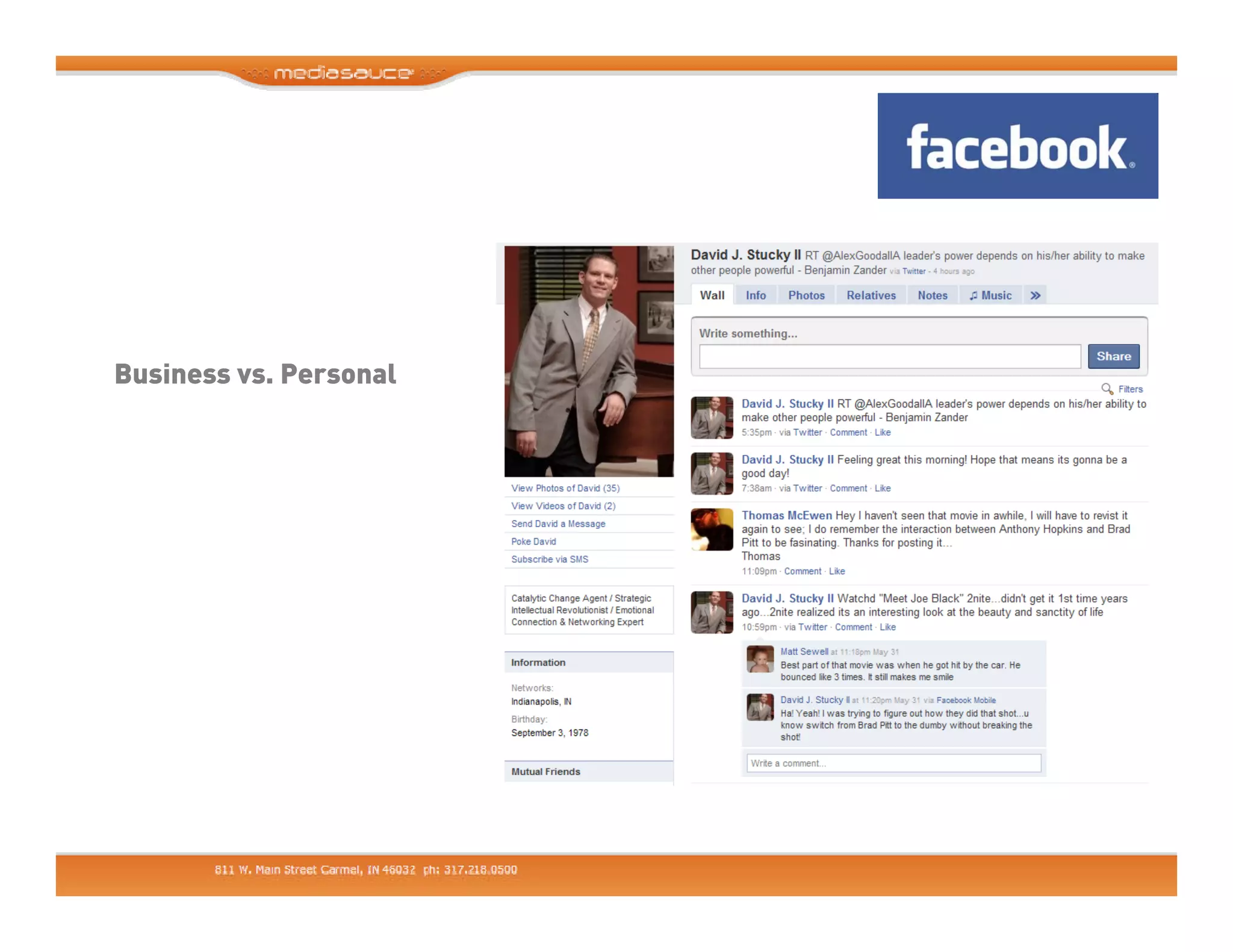 Making Business Friends - Using Linkedin, Facebook and Twitter for Business