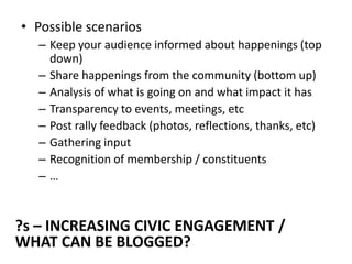 Social Media -- Blogs