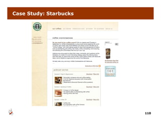 Case Study: Starbucks




                        110
 