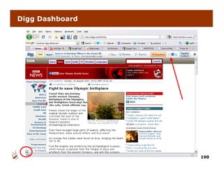 Digg Dashboard




                 190
 