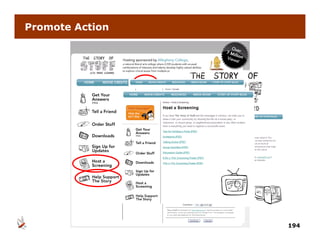 Promote Action




                 194
 