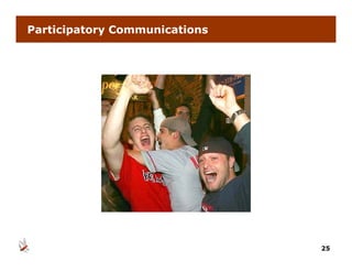 Participatory Communications




                               25
 