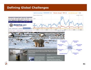 Defining Global Challenges




                             51
 