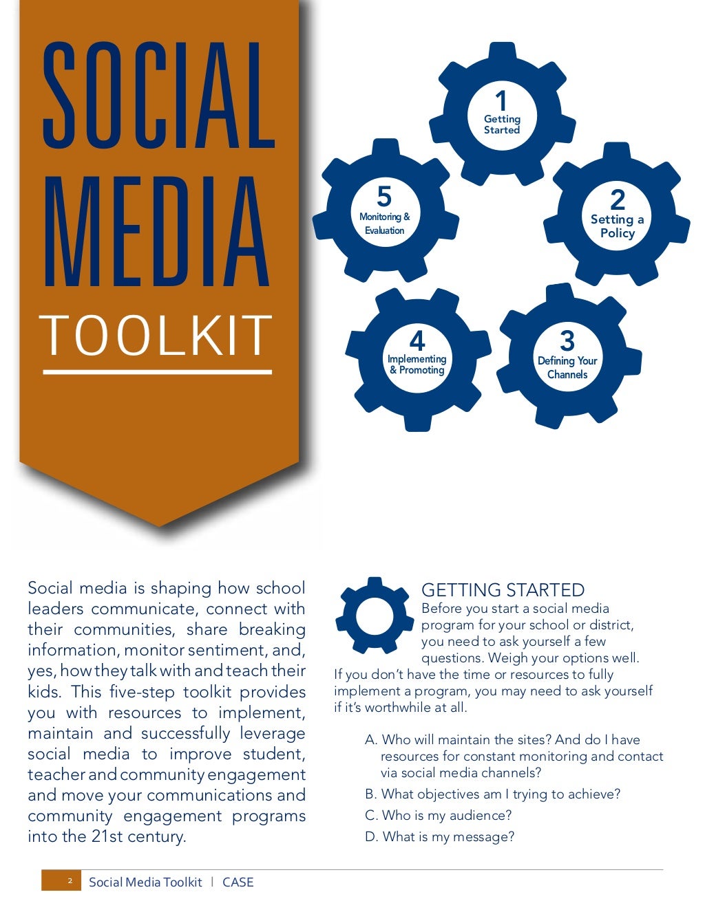 Social Media Toolkit For Schools