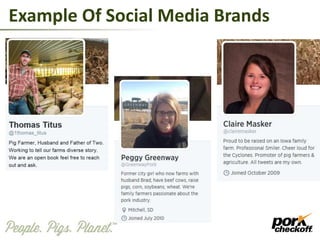 Example Of Social Media Brands
 