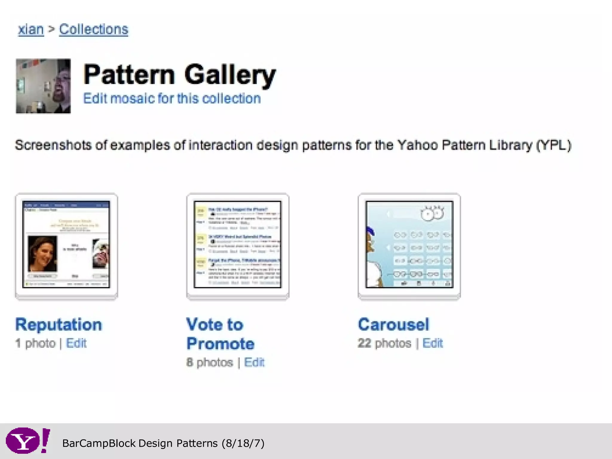 xian’s Pattern Gallery 