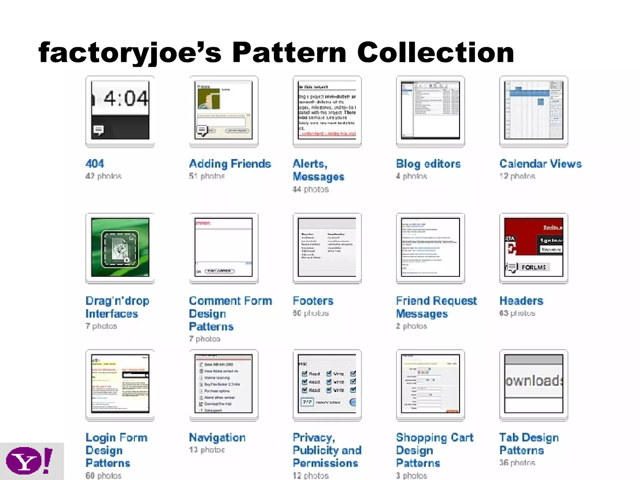 factoryjoe’s Pattern Collection 
