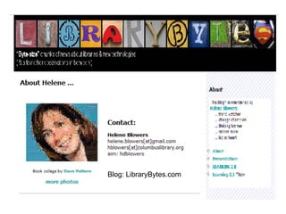 Blog: LibraryBytes.com 