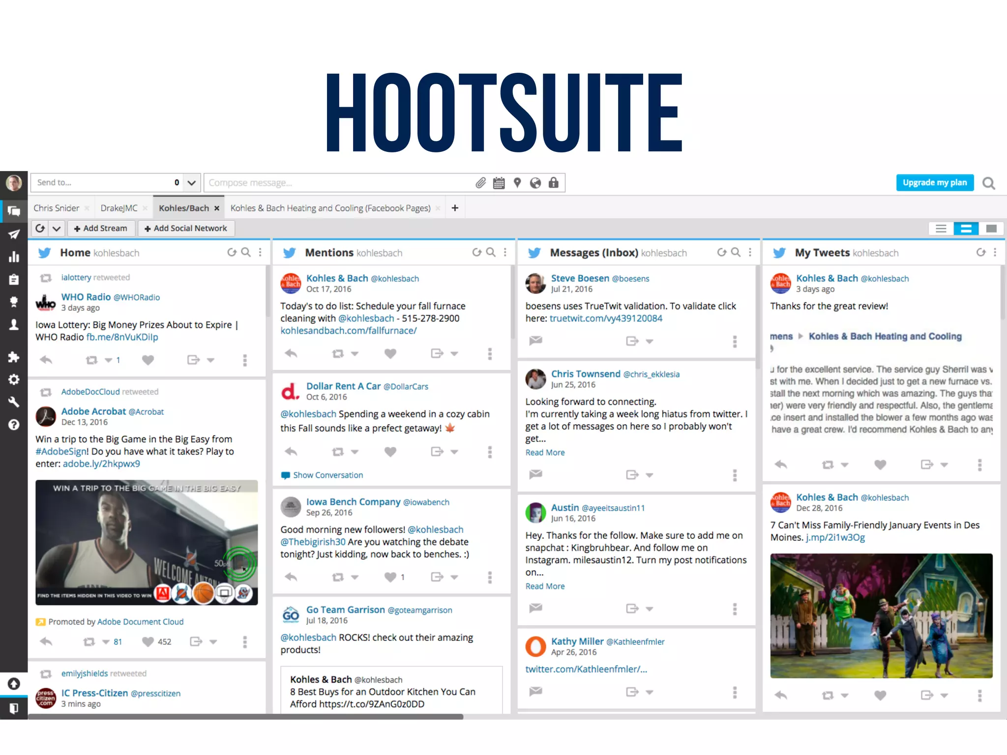 Hootsuite
 