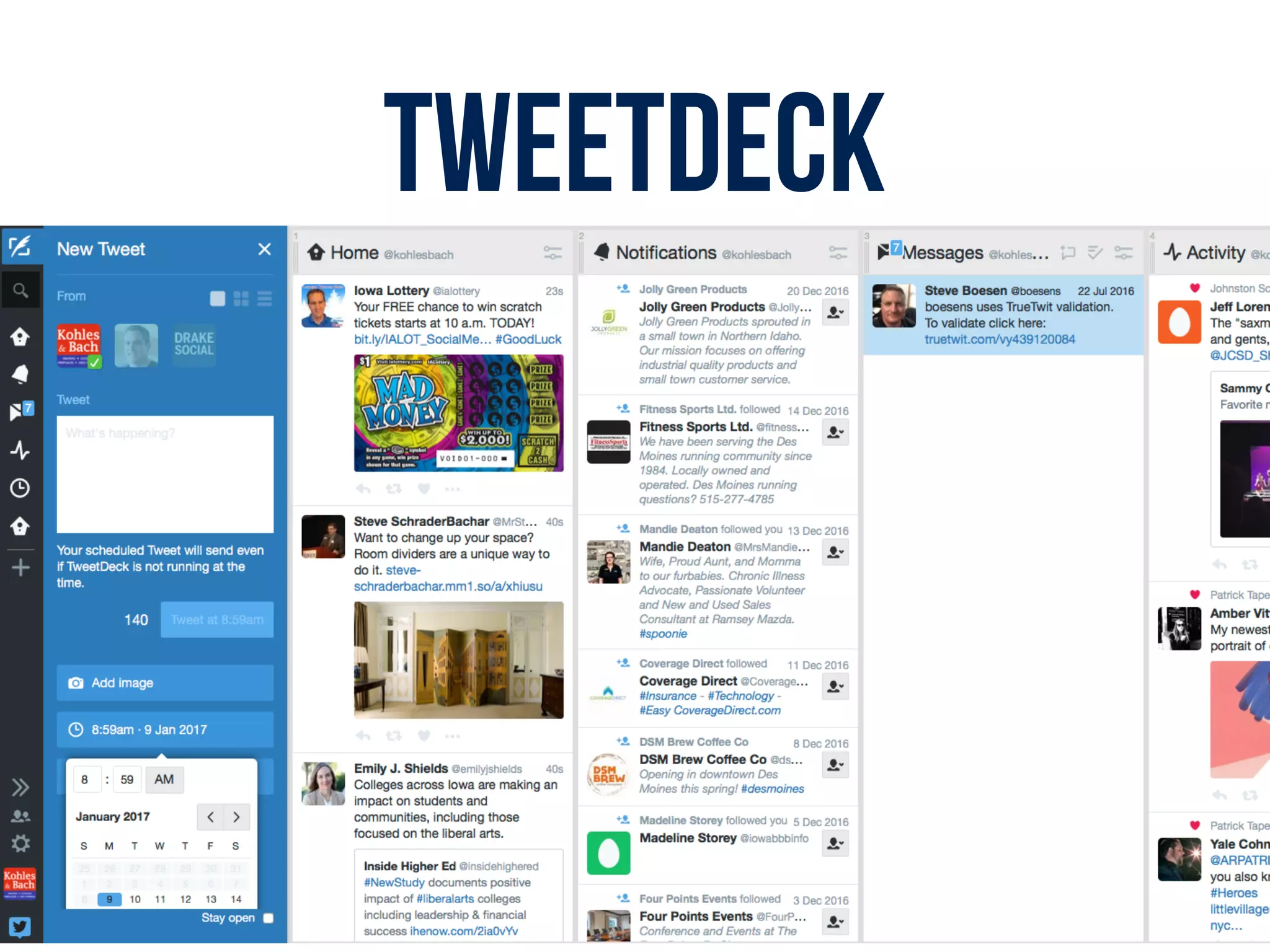 TWEETDECK
 