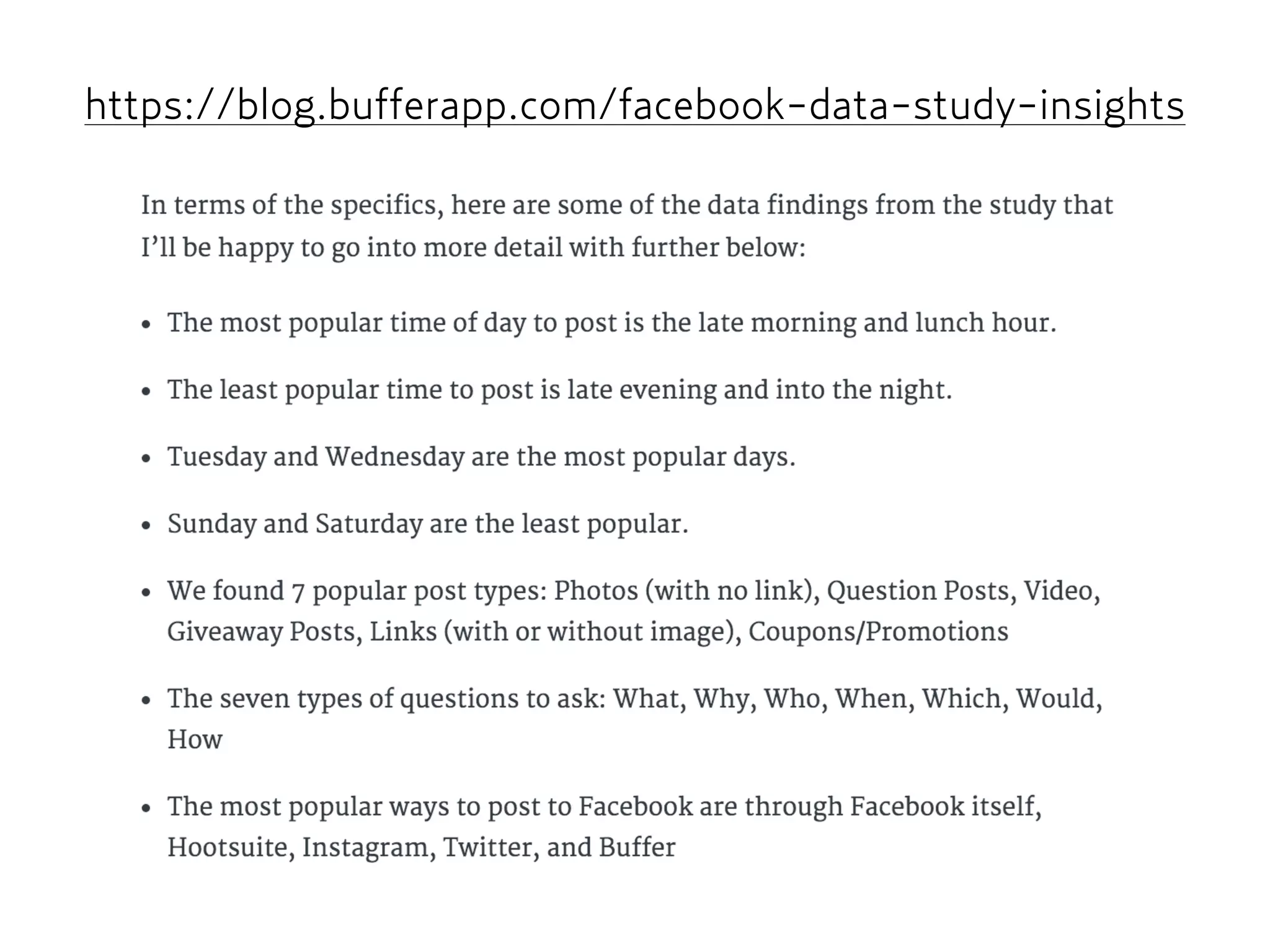 https://blog.bufferapp.com/facebook-data-study-insights
 