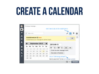 Create a calendar
 