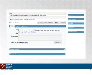 Social Media For Np Os   Rough Draft