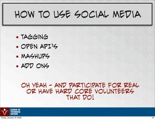 Social Media For Np Os   Rough Draft