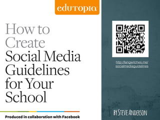 Social media FOR Schools
