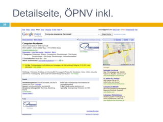 Detailseite, ÖPNV inkl.59