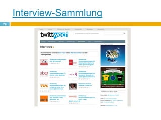 Interview-Sammlung76