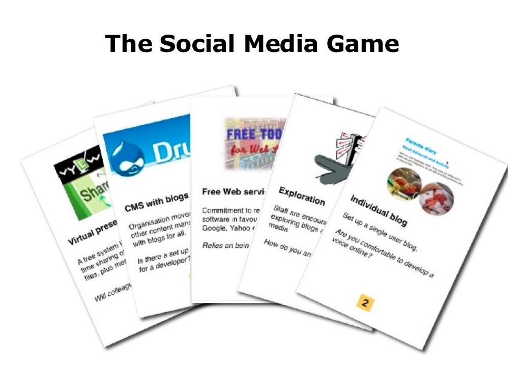The Social Media Game
