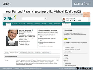 XINGYour Personal Page (xing.com/profile/Michael_Kohlfuerst2)