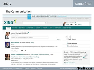XINGThe CommunicationWith XING