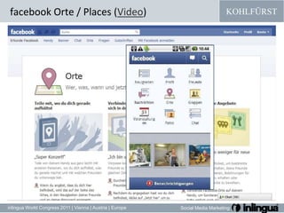 facebook Orte / Places (Video)