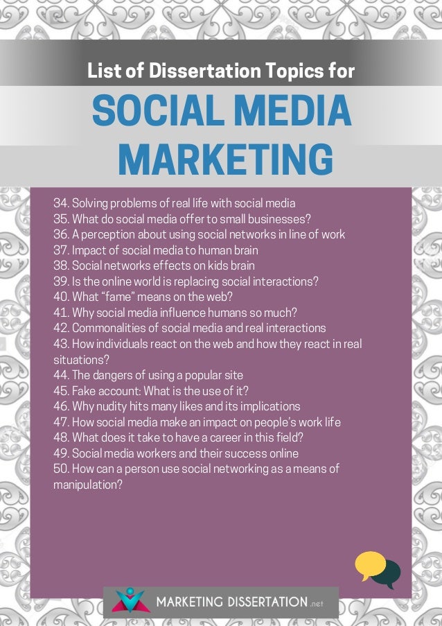 Dissertation on web2 marketing