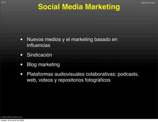 Social Media Marketing Ii Slide 3