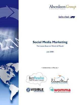 Social Media Marketing   July 2008