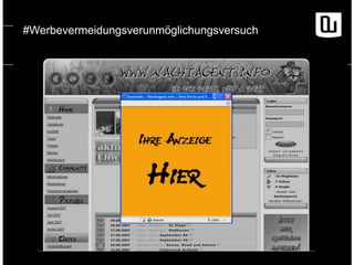 #Werbevermeidungsverunmöglichungsversuch

 