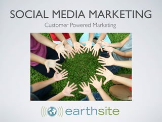 SOCIAL MEDIA MARKETING
     Customer Powered Marketing
 