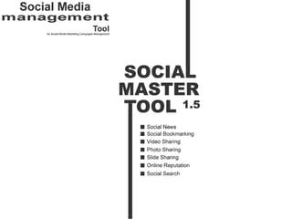 SOCIAL MASTER TOOL 1.5 - Gestione Campagne Social Media Marketing