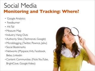 Social Media Measurement