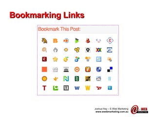 Bookmarking Links 