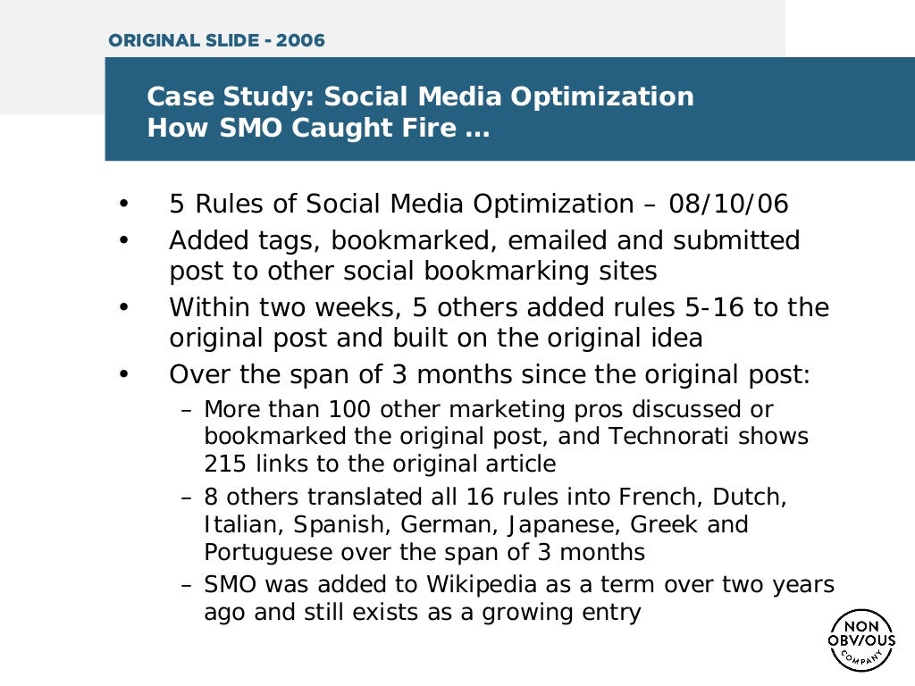 7 Creative Social Media Marketing Mini Case Studies : Social Media Examiner case study on social media