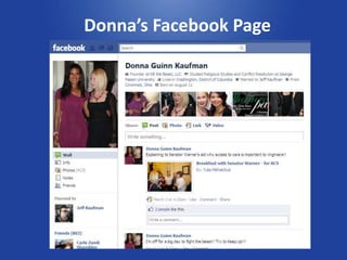 Donna’s Facebook Page
 