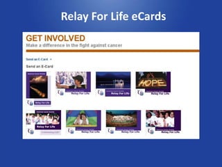 Relay For Life eCards
 