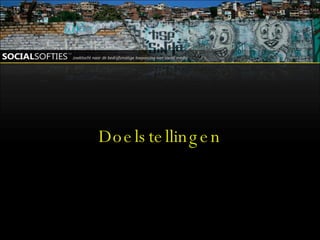 Doelstellingen 