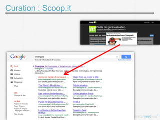 Curation : Scoop.it
 