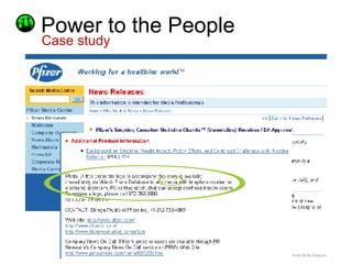 Power to the People Case study 