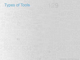Types of Tools  