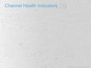 Channel Health Indicators 