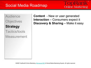 Social Media Marketing Roadmap - TopRankMarketing.com